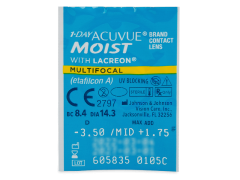 1 Day Acuvue Moist Multifocal (90 db lencse)