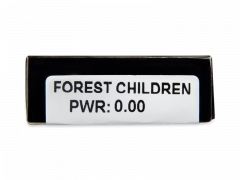 CRAZY LENS - Forest Children - dioptria nélkül napi lencsék (2 db lencse)