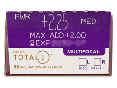 Dailies TOTAL1 Multifocal (30 lencse)