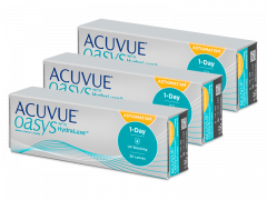 Acuvue Oasys 1-Day with HydraLuxe for Astigmatism (90 lencse)