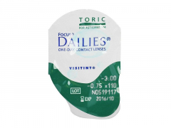 Focus Dailies Toric (30 db lencse)
