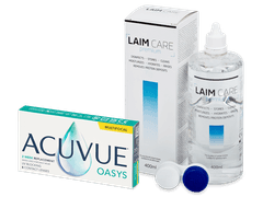 Acuvue Oasys Multifocal (6 db lencse) + Laim Care kontaktlencse folyadék 400 ml