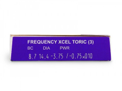 FREQUENCY XCEL TORIC (3 db lencse)