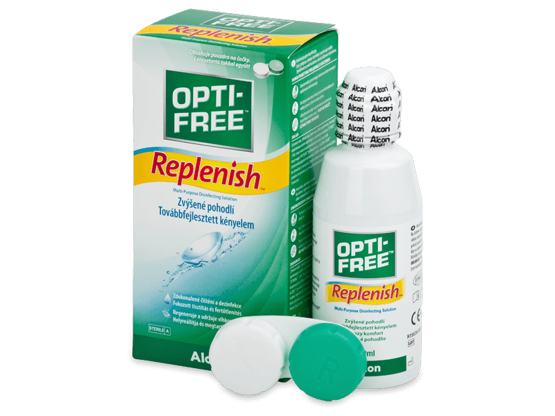 OPTI-FREE RepleniSH kontaktlencse folyadék 120 ml 
