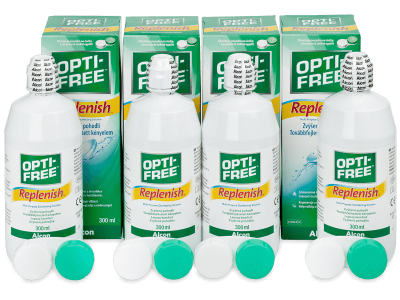 OPTI-FREE RepleniSH kontaktlencse folyadék 4x 300 ml 