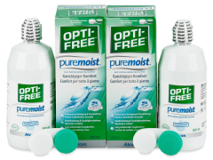 OPTI-FREE PureMoist kontaktlencse folyadék 2 x 300 ml 