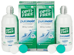 OPTI-FREE PureMoist kontaktlencse folyadék 2 x 300 ml 