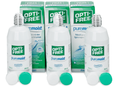 OPTI-FREE PureMoist kontaktlencse folyadék 3 x 300 ml 