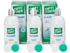 OPTI-FREE PureMoist kontaktlencse folyadék 3 x 300 ml 