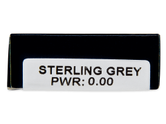 TopVue Daily Color - Sterling Grey - dioptria nélkül napi lencsék (2 db lencse)