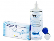 Acuvue Oasys (6 db lencse) + 400 ml Laim-Care ápolószer