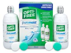 OPTI-FREE PureMoist kontaktlencse folyadék 2 x 300 ml