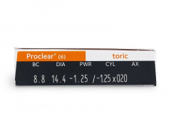 Proclear Toric (6 db lencse)